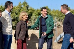Bruselas pisa el barro en Jerez con la visita de Hansen tras las borrascas