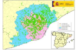 Cataluña notifica un nuevo foco de PPA y alcanza los 344 jabalíes infectados