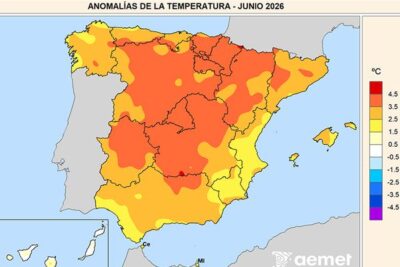 Hasta 42 ºC: la ola de calor golpea el valle del Ebro y el suroeste peninsular