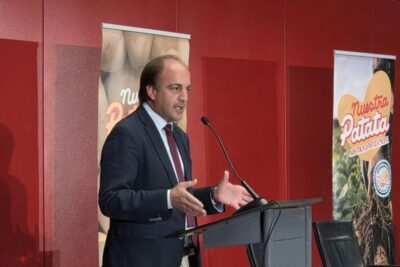 «Si no hay agricultor, no hay cadena»: el mensaje de Pino en el Simposio de la Patata